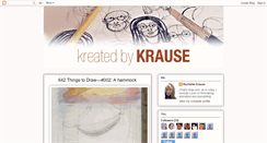 Desktop Screenshot of kreatedbykrause.blogspot.com