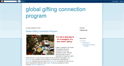 Desktop Screenshot of global-giftingconnectionprogram.blogspot.com