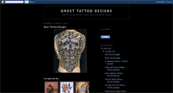 Desktop Screenshot of ghosttattoodesigns.blogspot.com