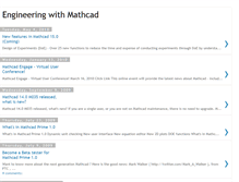 Tablet Screenshot of engineeringwithmathcad.blogspot.com