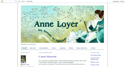 Desktop Screenshot of anne-loyer.blogspot.com