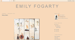 Desktop Screenshot of emilyfogarty.blogspot.com