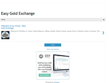 Tablet Screenshot of easygoldexchange.blogspot.com