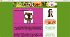 Desktop Screenshot of ladyofrealty.blogspot.com