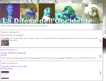 Tablet Screenshot of difesadelloccidente.blogspot.com