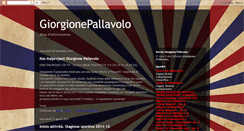 Desktop Screenshot of giorgionepallavolo.blogspot.com