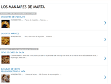 Tablet Screenshot of losmanjaresdemarta.blogspot.com