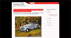 Desktop Screenshot of ceramictilereviews.blogspot.com