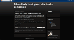 Desktop Screenshot of edevafoxlyharrington.blogspot.com