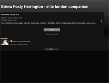 Tablet Screenshot of edevafoxlyharrington.blogspot.com