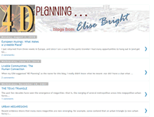 Tablet Screenshot of 4dplanning.blogspot.com