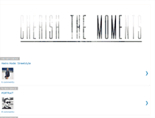 Tablet Screenshot of c-herishthemoments.blogspot.com