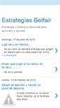 Mobile Screenshot of estrategiasbetfair.blogspot.com
