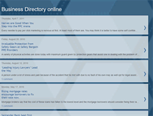 Tablet Screenshot of business-directory-online-uk.blogspot.com