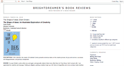 Desktop Screenshot of brightdreamersbookreviews.blogspot.com