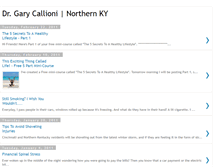 Tablet Screenshot of drgarycallioni.blogspot.com