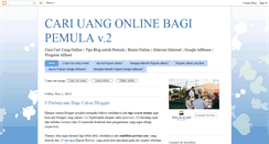 Desktop Screenshot of cari-uang-online-pemula.blogspot.com