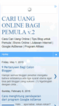 Mobile Screenshot of cari-uang-online-pemula.blogspot.com