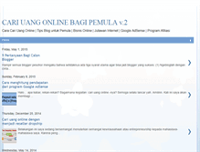 Tablet Screenshot of cari-uang-online-pemula.blogspot.com