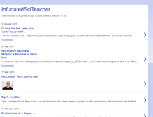 Tablet Screenshot of infuriatedsciteacher.blogspot.com