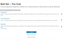 Tablet Screenshot of bebidolpage.blogspot.com