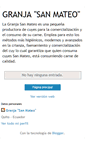 Mobile Screenshot of granjasanmateo.blogspot.com