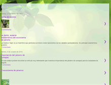 Tablet Screenshot of ecosistemasparamo.blogspot.com