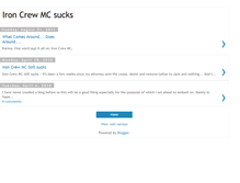 Tablet Screenshot of ironcrewmotorcycleclubsucks.blogspot.com