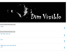 Tablet Screenshot of dimvisible.blogspot.com
