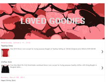 Tablet Screenshot of lovedgoodies.blogspot.com