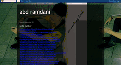 Desktop Screenshot of abdramdani.blogspot.com