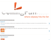 Tablet Screenshot of ceilingfanpodcast.blogspot.com