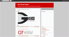 Desktop Screenshot of genevatennis.blogspot.com