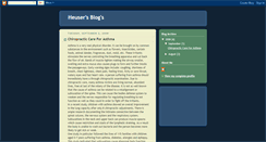 Desktop Screenshot of heuserblogs.blogspot.com