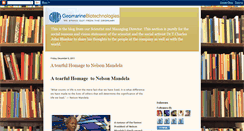 Desktop Screenshot of geomarinebiotech.blogspot.com