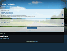 Tablet Screenshot of diaryconvent.blogspot.com