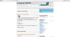 Desktop Screenshot of aipe95.blogspot.com