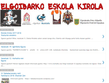 Tablet Screenshot of elgoibarkoeskolakirola.blogspot.com