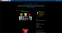 Desktop Screenshot of mydreamworld2u.blogspot.com