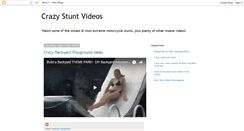 Desktop Screenshot of crazystuntvids.blogspot.com