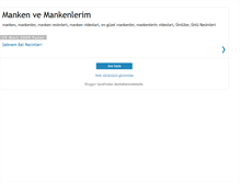 Tablet Screenshot of manken-mankenlik.blogspot.com