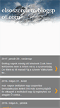 Mobile Screenshot of elsoszerelem.blogspot.com