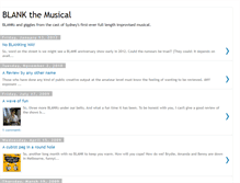 Tablet Screenshot of blankthemusical.blogspot.com
