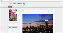 Desktop Screenshot of gayjohannesburg.blogspot.com