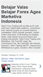 Mobile Screenshot of belajar-forex-trading-valas.blogspot.com