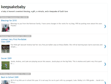 Tablet Screenshot of blogforkeepsakebaby.blogspot.com