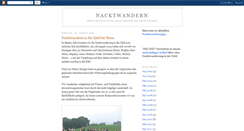 Desktop Screenshot of nacktwandern.blogspot.com