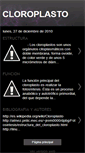 Mobile Screenshot of cloroplastos.blogspot.com