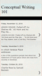 Mobile Screenshot of conceptualwriting101.blogspot.com