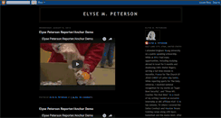 Desktop Screenshot of elysempeterson.blogspot.com